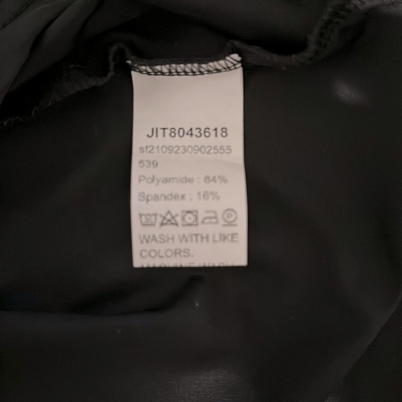 SHEIN Curve 2XL Black Beautiful Short Shinny Dress - Picture 7 of 7